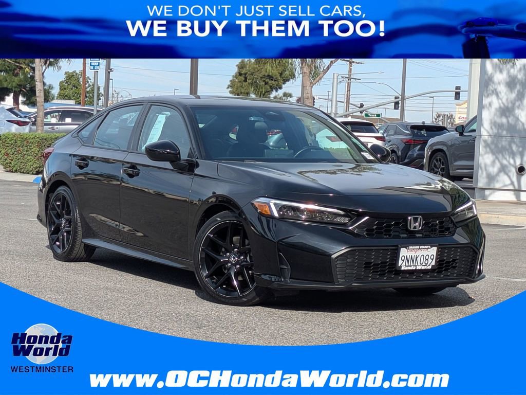 Certified 2025 Honda Civic Sport