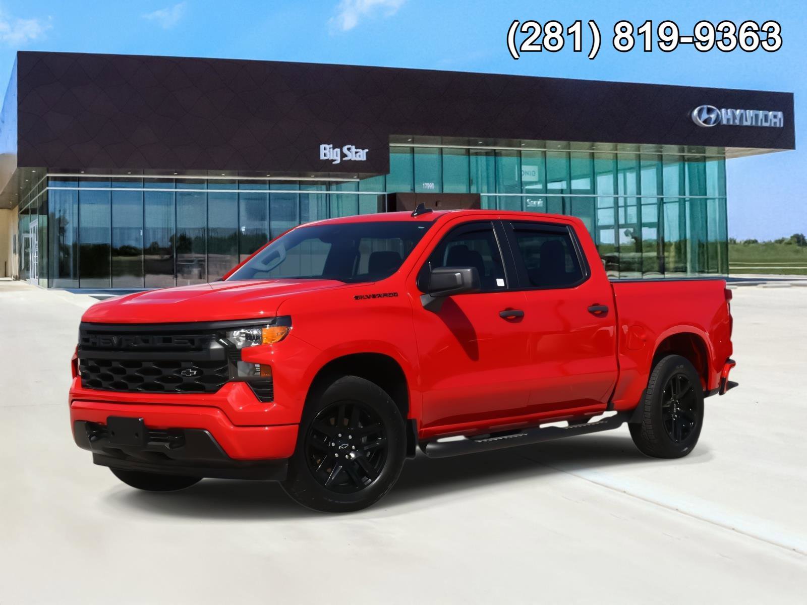 Used 2024 Chevrolet Silverado 1500 Custom w/ Turbomax Blackout Package
