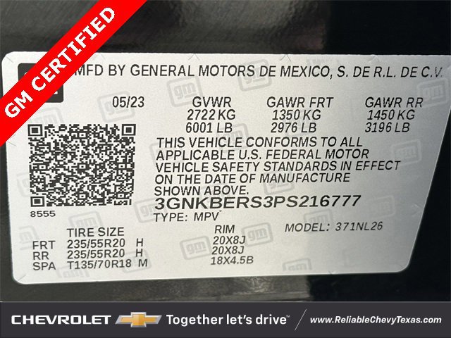 Certified 2023 Chevrolet Blazer RS w/ Driver Confidence II Package image 40