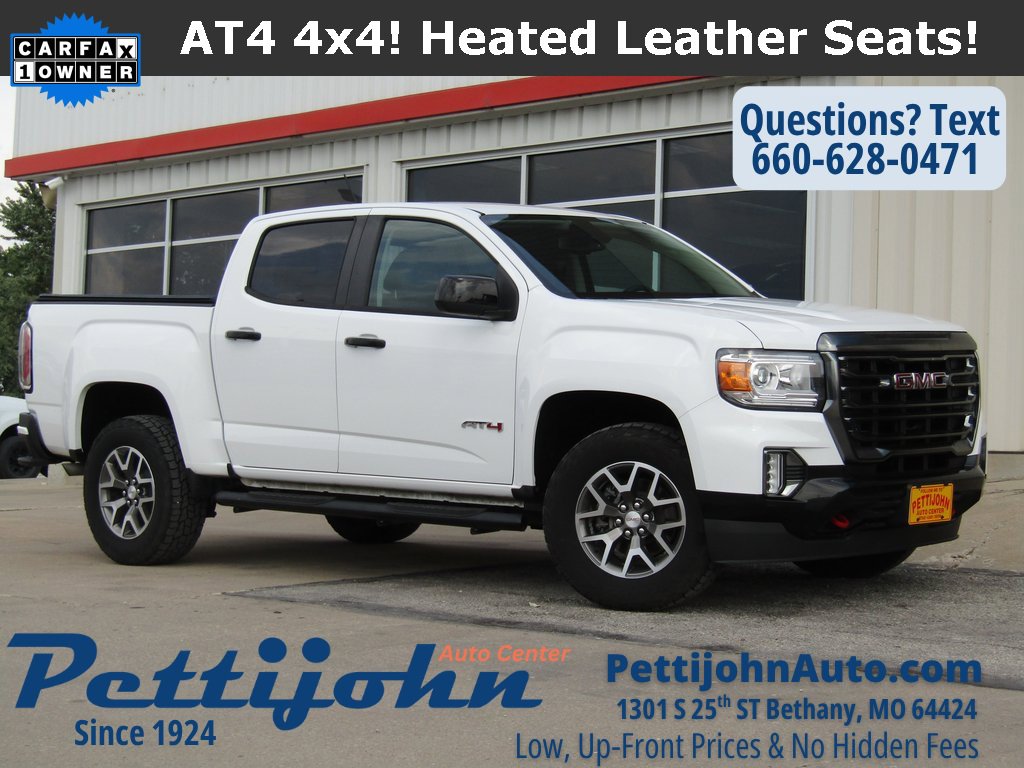 Used 2021 GMC Canyon AT4 w/ Driver Alert Package
