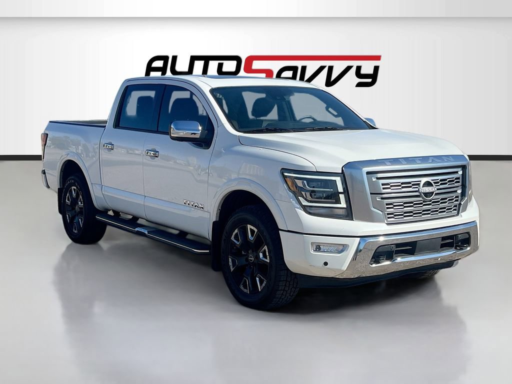 Used 2024 Nissan Titan Platinum Reserve w/ Moonroof Package AWD/4WD image 1