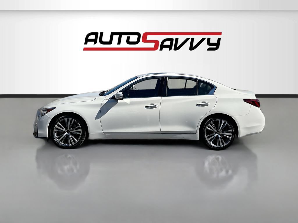 Used 2021 INFINITI Q50 Sensory w/ Cargo Package AWD/4WD image 4