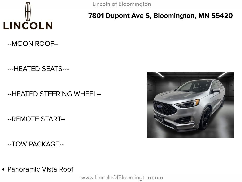 Used 2022 Ford Edge ST-Line w/ Class II Trailer Tow Package AWD/4WD image 5