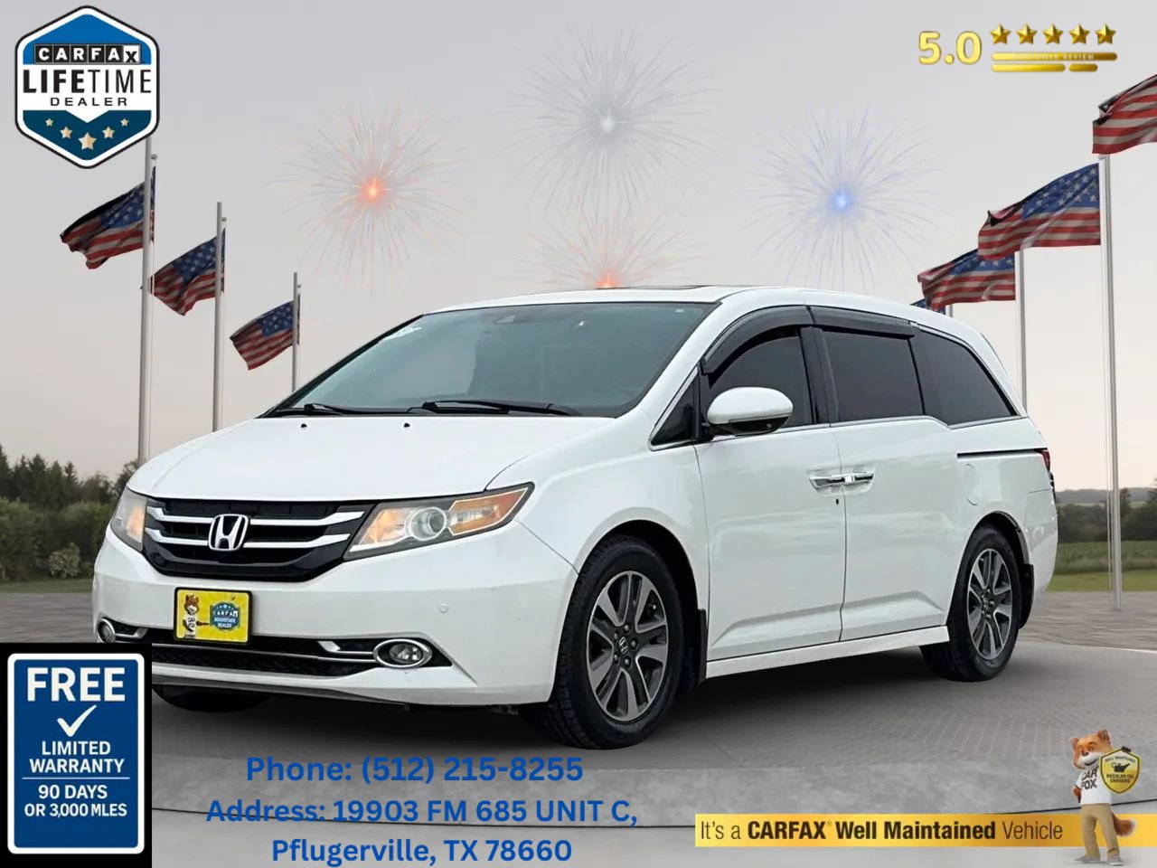 Used 2014 Honda Odyssey Touring Elite image 1