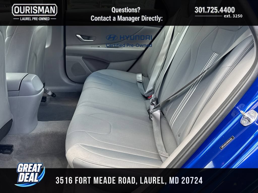 Certified 2022 Hyundai Elantra SEL FWD image 18