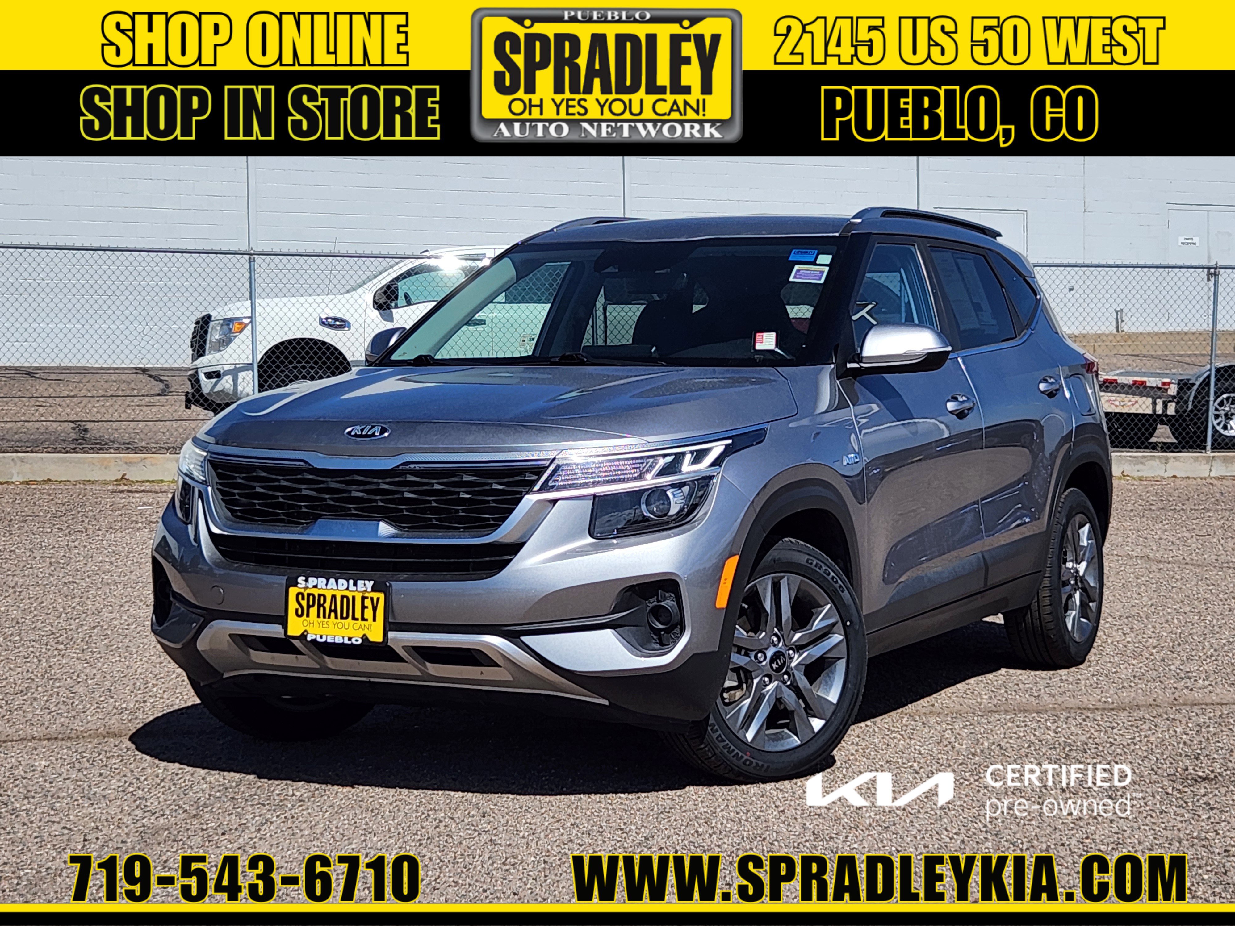 Used 2021 Kia Seltos S AWD/4WD image 1
