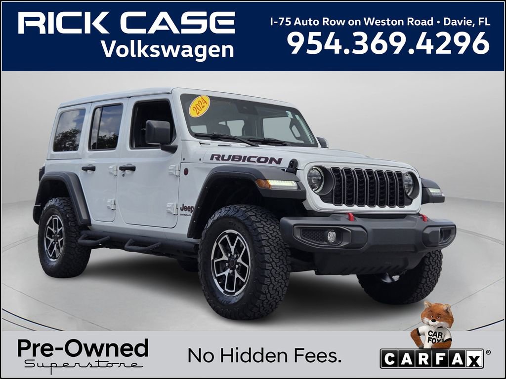 Used 2024 Jeep Wrangler Unlimited Rubicon