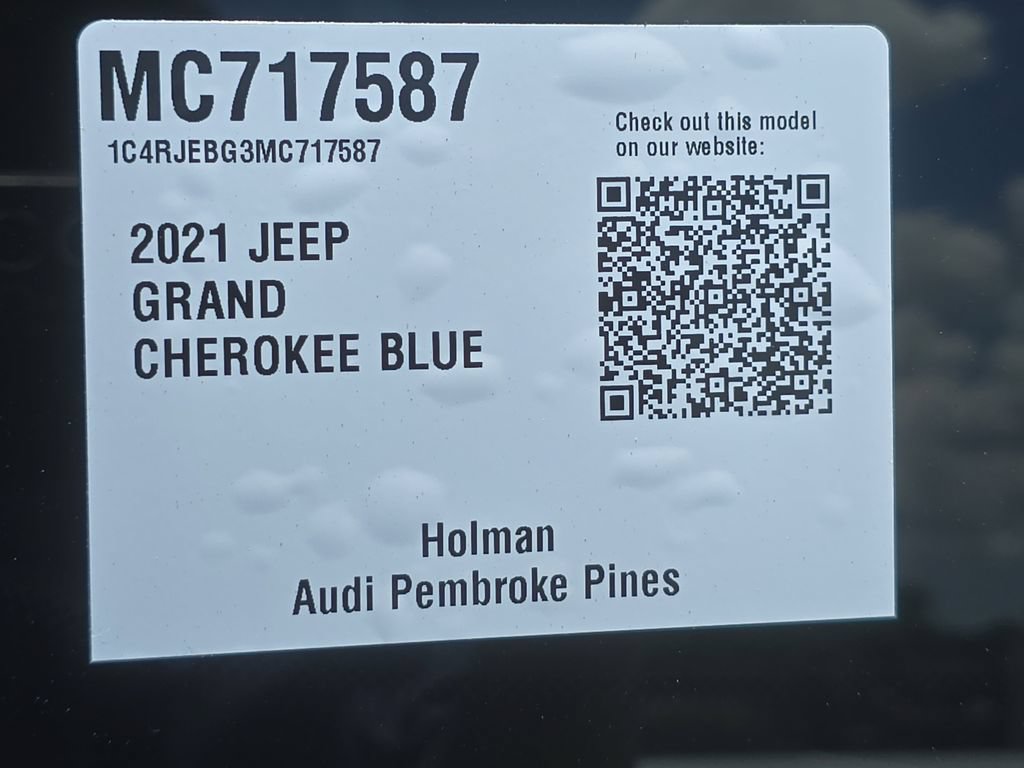 Used 2021 Jeep Grand Cherokee Limited w/ Quick Order Package 28K 80th RWD image 34