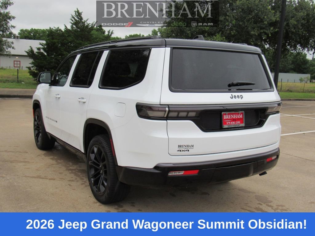 New 2026 Jeep Grand Wagoneer Summit w/ Rear Seat Video Group I AWD/4WD image 5