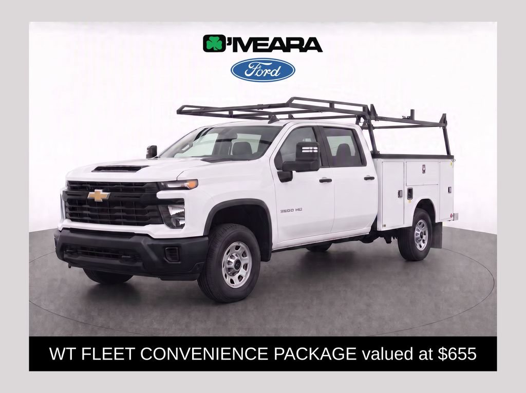 Used 2024 Chevrolet Silverado 3500 W/T w/ WT Fleet Convenience Package AWD/4WD 360° Tour