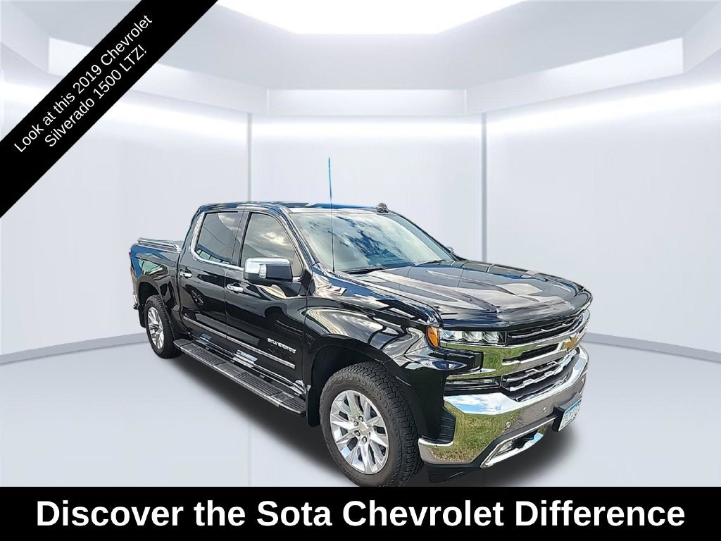 Used 2019 Chevrolet Silverado 1500 LTZ w/ LTZ Plus Package AWD/4WD 360° Tour