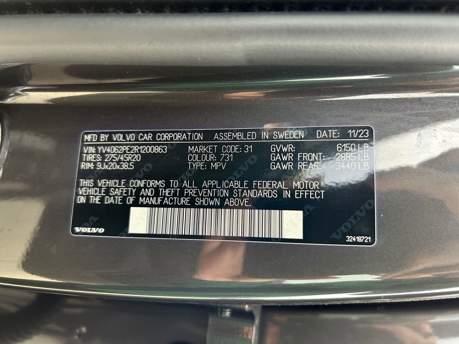 Used 2024 Volvo XC90 B6 Plus image 27