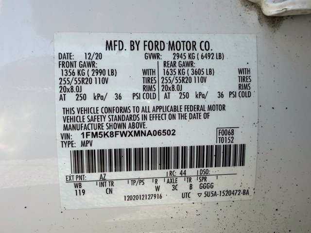 Used 2021 Ford Explorer Limited w/ Hybrid Equipment Group 310A AWD/4WD image 49