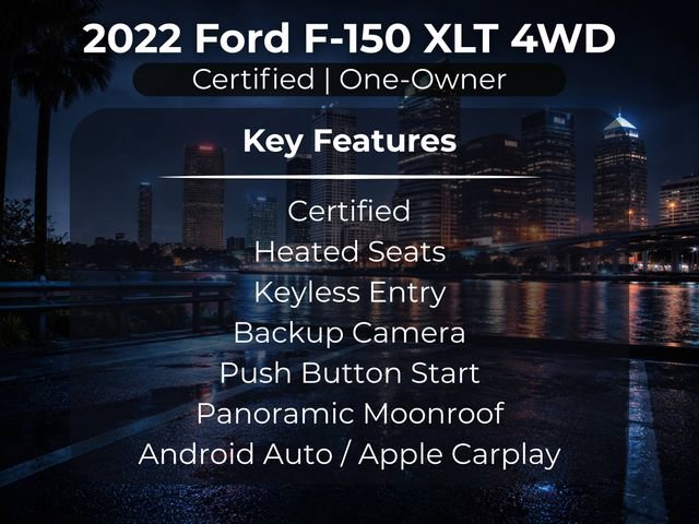 Certified 2022 Ford F150 XLT w/ Equipment Group 302A High image 14