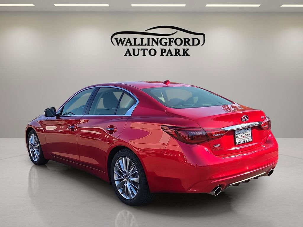 Used 2021 INFINITI Q50 Luxe w/ Seat & Sound Package image 6