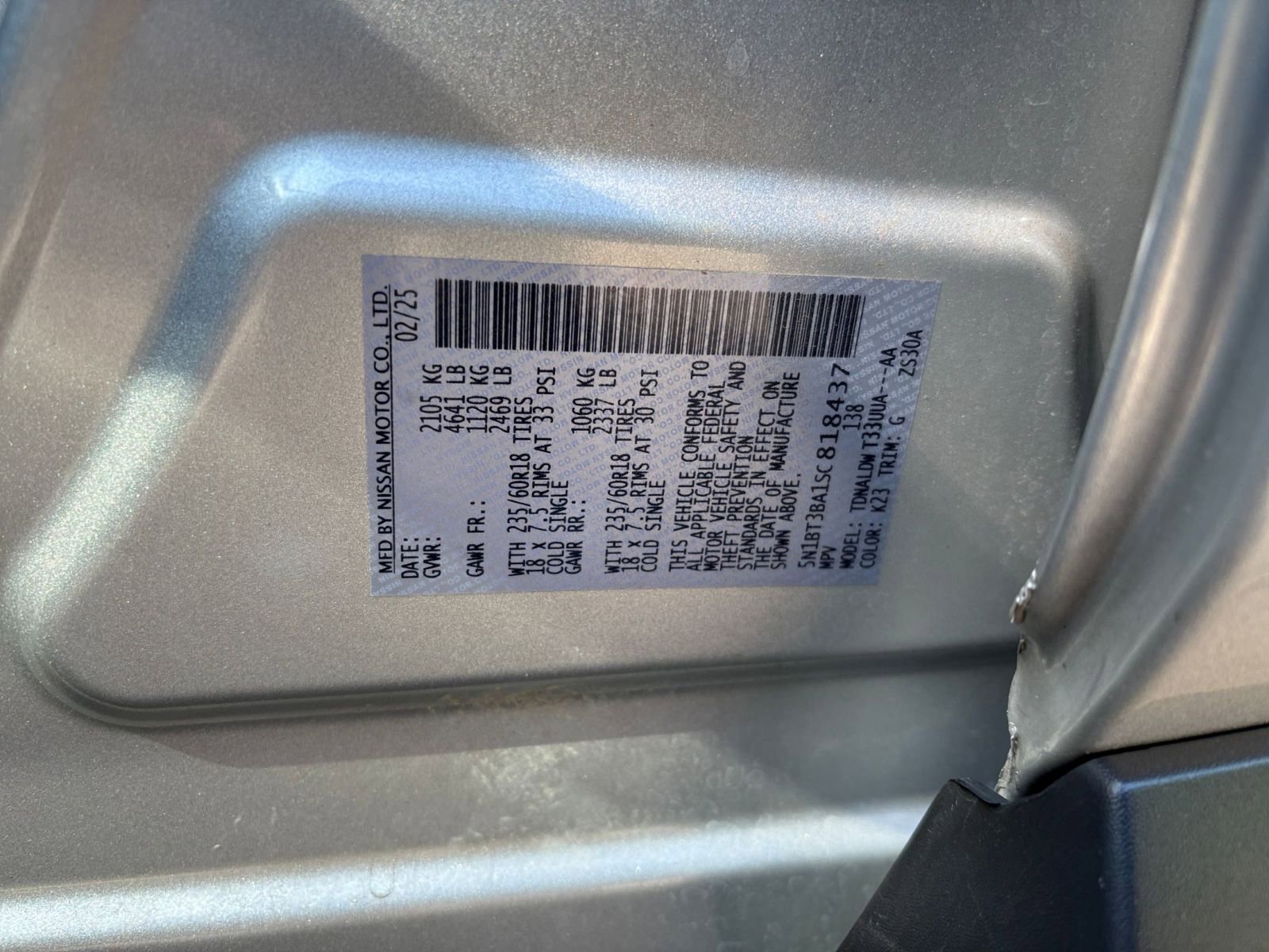 Used 2025 Nissan Rogue SV FWD image 31