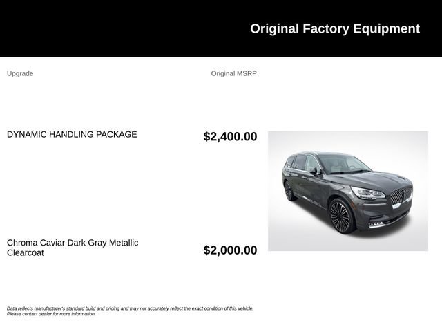 Used 2024 Lincoln Aviator Black Label w/ Dynamic Handling Package AWD/4WD image 6