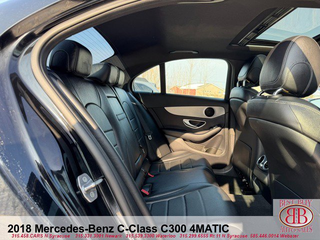 Used 2018 Mercedes-Benz C 300 4MATIC Sedan w/ Premium Package image 7