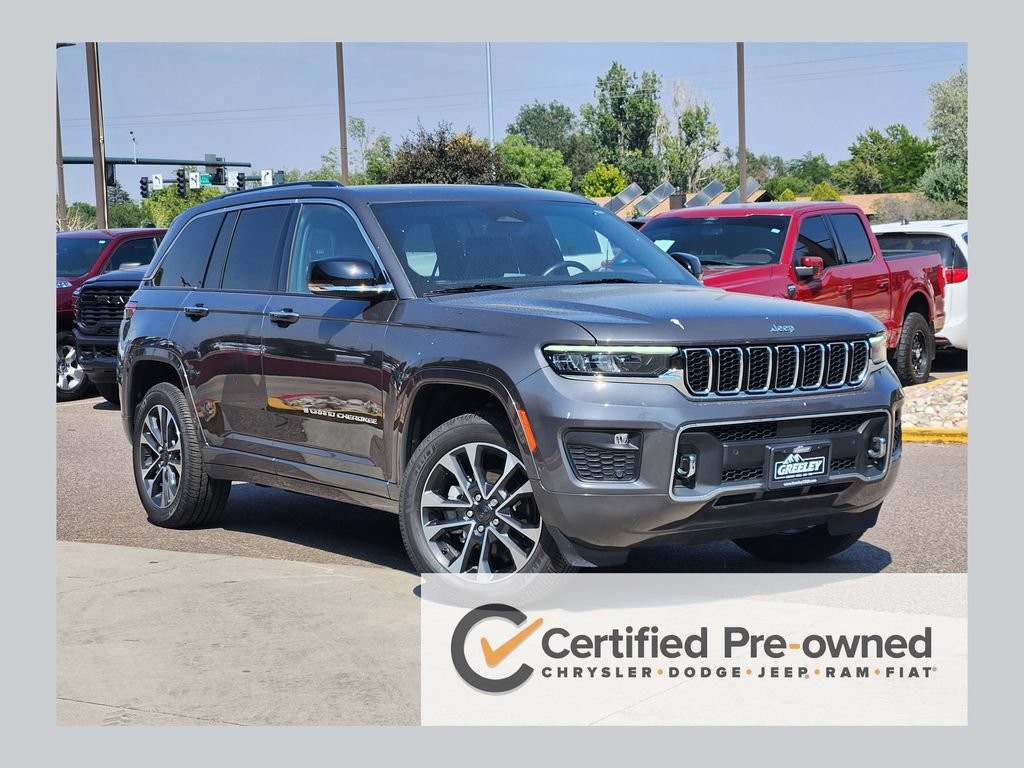 Certified 2022 Jeep Grand Cherokee Overland w/ Luxury Tech Group IV AWD/4WD image 1