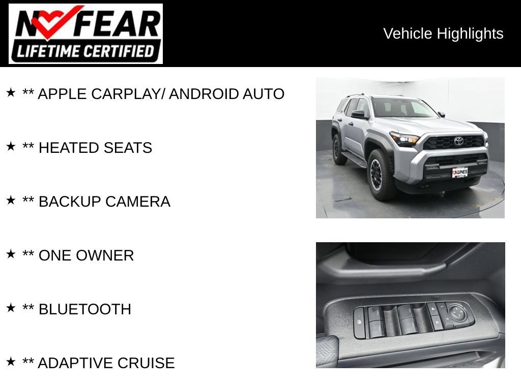 Used 2025 Toyota 4Runner TRD Off-Road AWD/4WD image 2