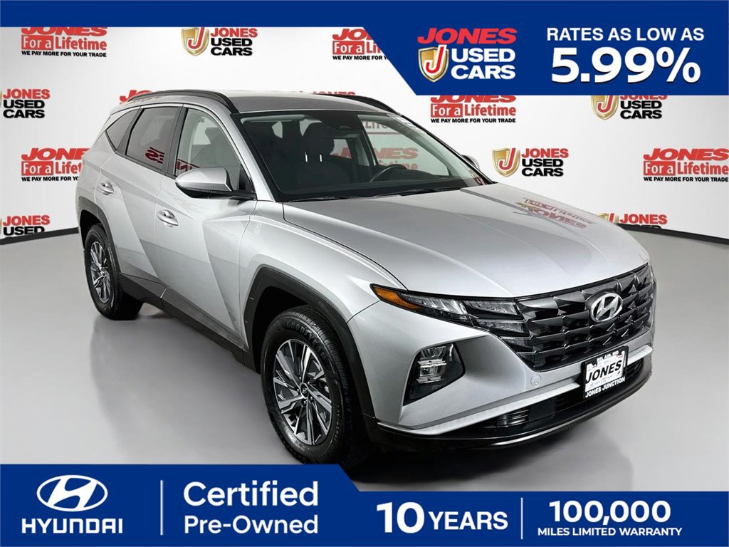 Certified 2024 Hyundai Tucson Blue