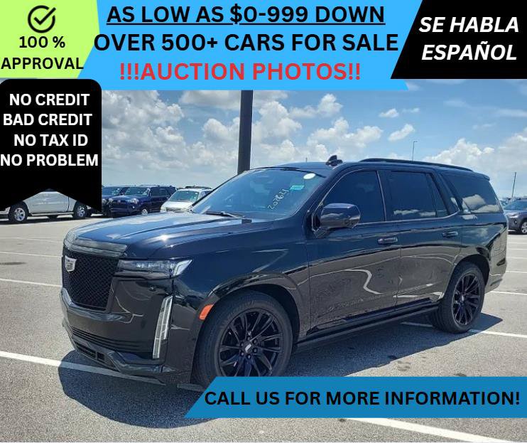 Used 2021 Cadillac Escalade Sport w/ Driver Assist Tech Package RWD image 1