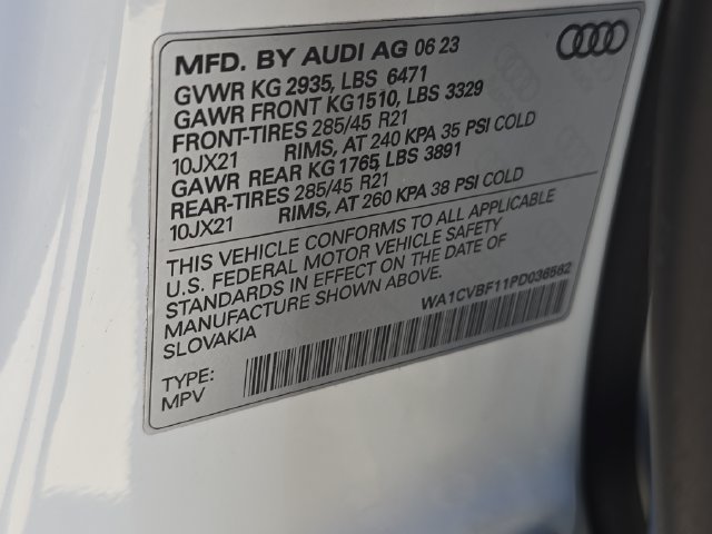 Used 2023 Audi Q8 Prestige w/ Prestige Package AWD/4WD image 39