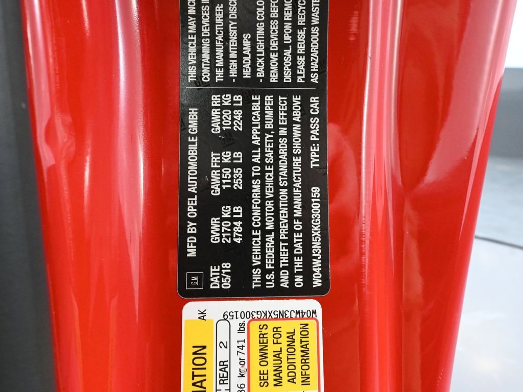 Used 2019 Buick Cascada Sport Touring w/ Dark Effects Package image 47