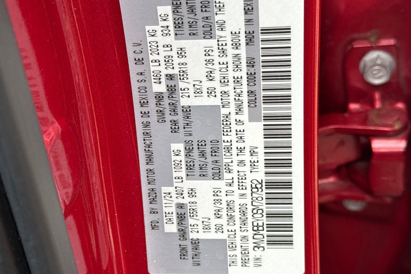 Certified 2025 MAZDA CX-30 2.5 Turbo w/ Premium Plus Pkg image 29