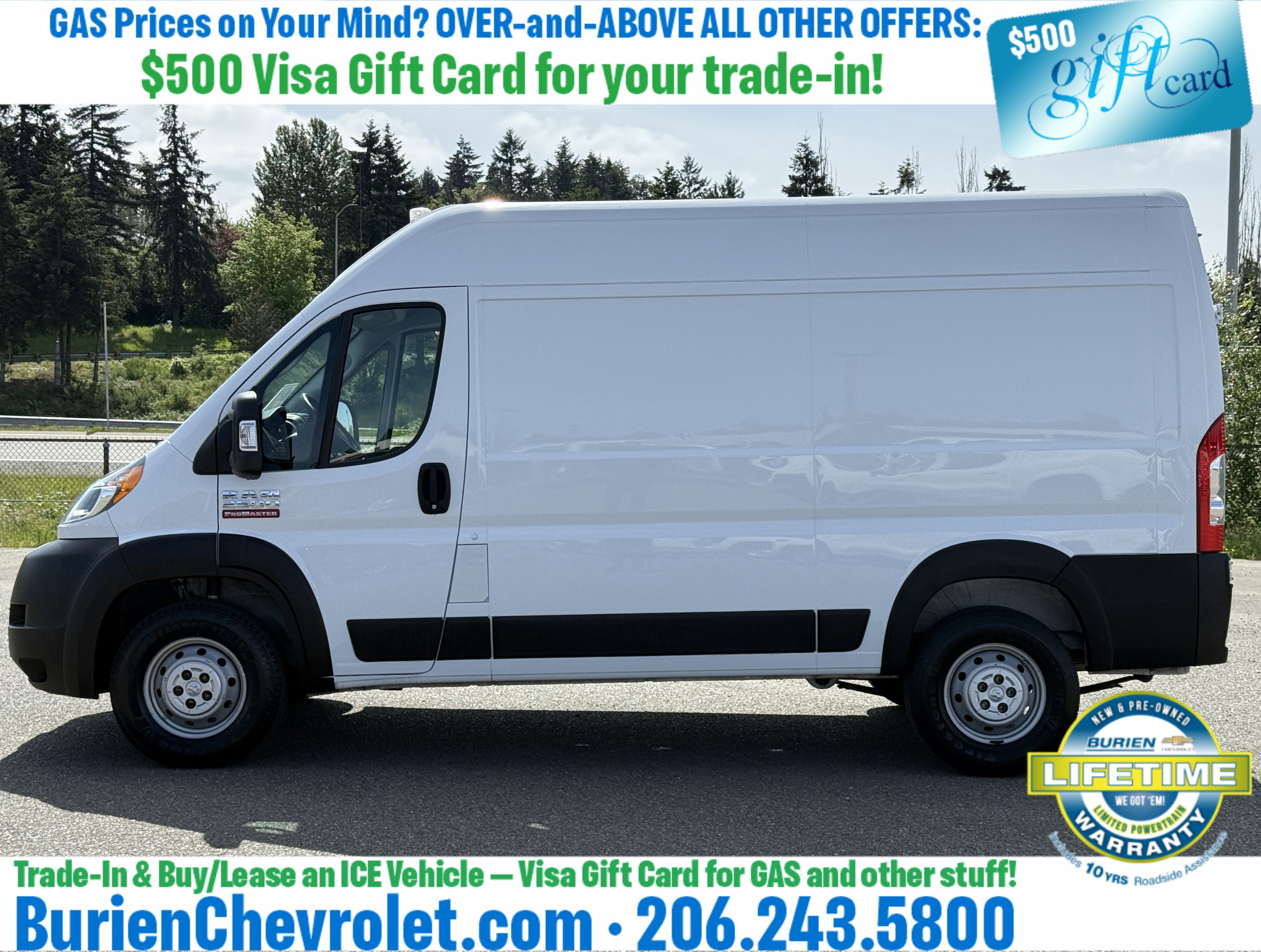 Used 2019 RAM ProMaster 2500 FWD image 2