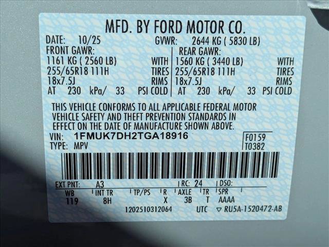 New 2026 Ford Explorer Active image 17