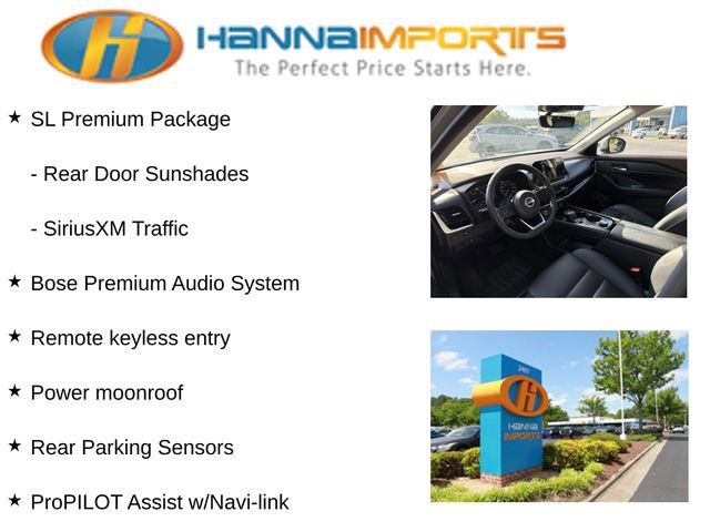 Used 2022 Nissan Rogue SL w/ SL Premium Package AWD/4WD image 8
