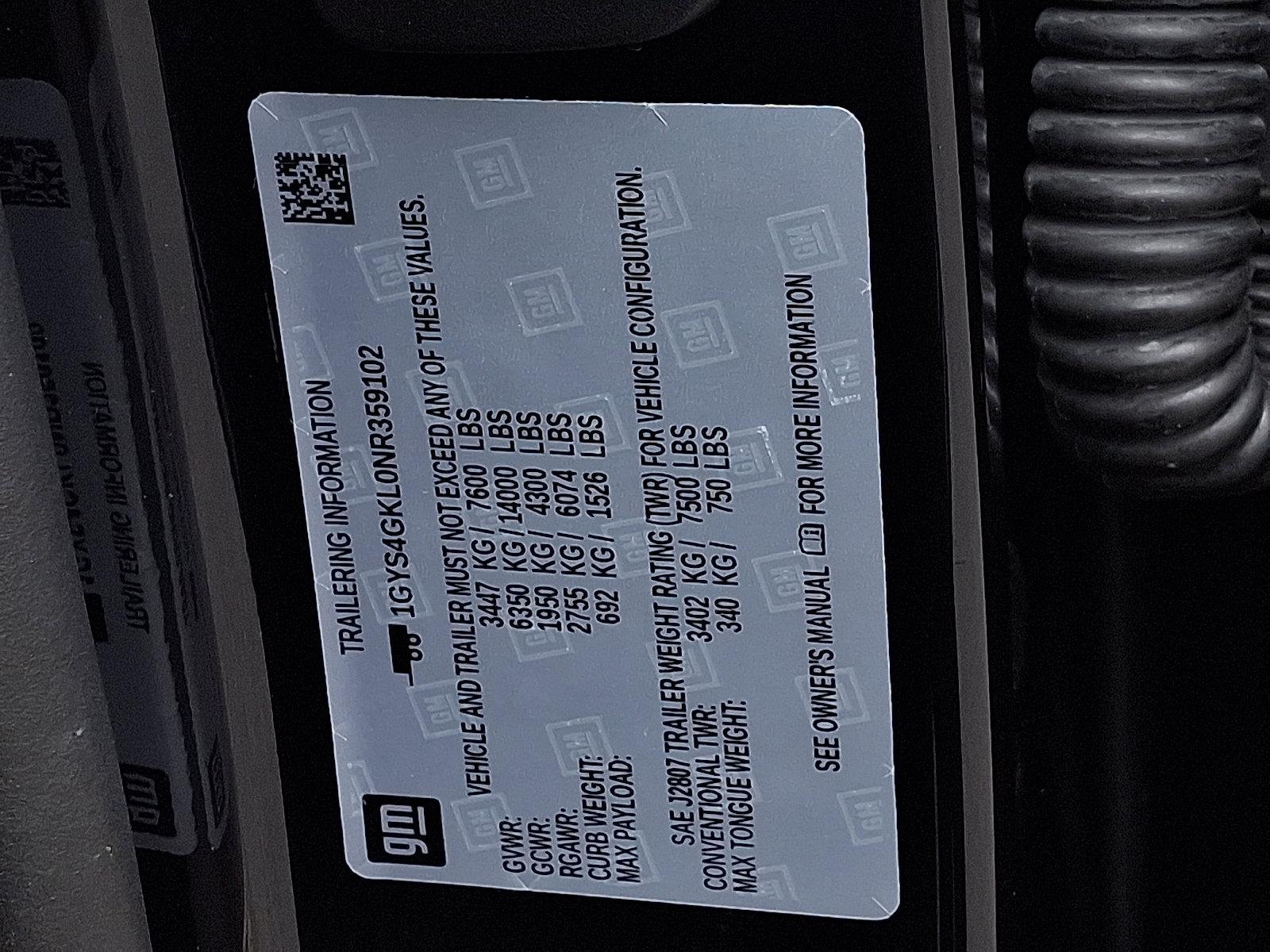 Certified 2022 Cadillac Escalade Sport Platinum w/ LPO, ONYX Package image 28