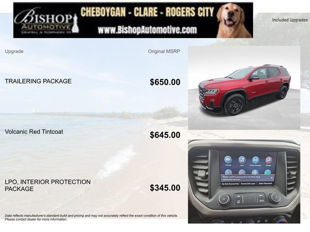 Used 2023 GMC Acadia AT4 w/ Trailering Package AWD/4WD image 3