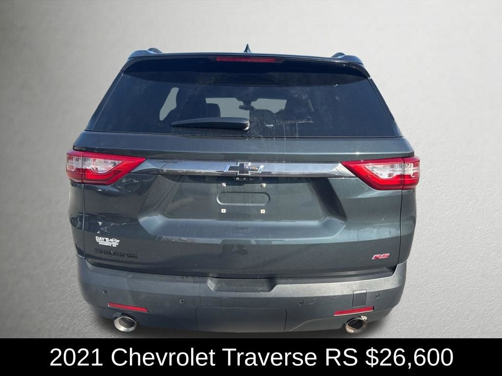 Used 2021 Chevrolet Traverse RS w/ LPO, Floor Liner Package image 4