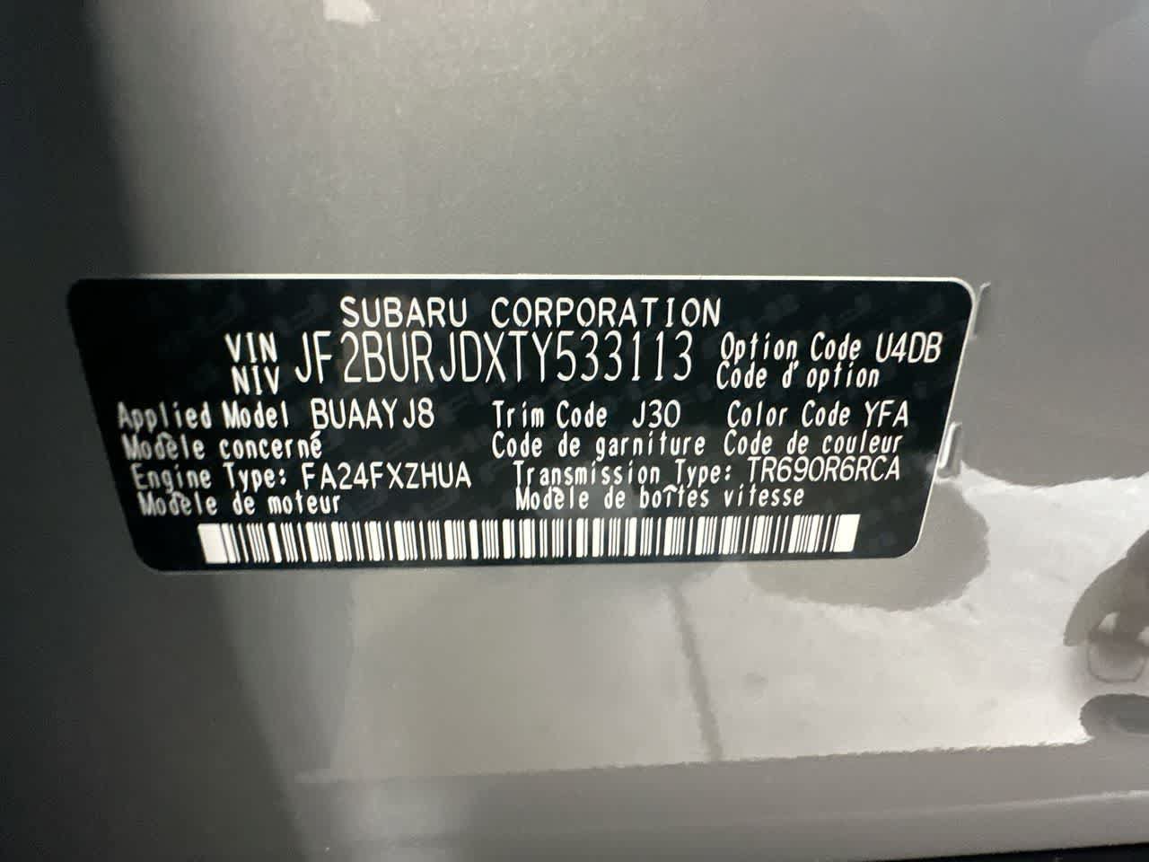 New 2026 Subaru Outback Touring XT AWD/4WD image 29