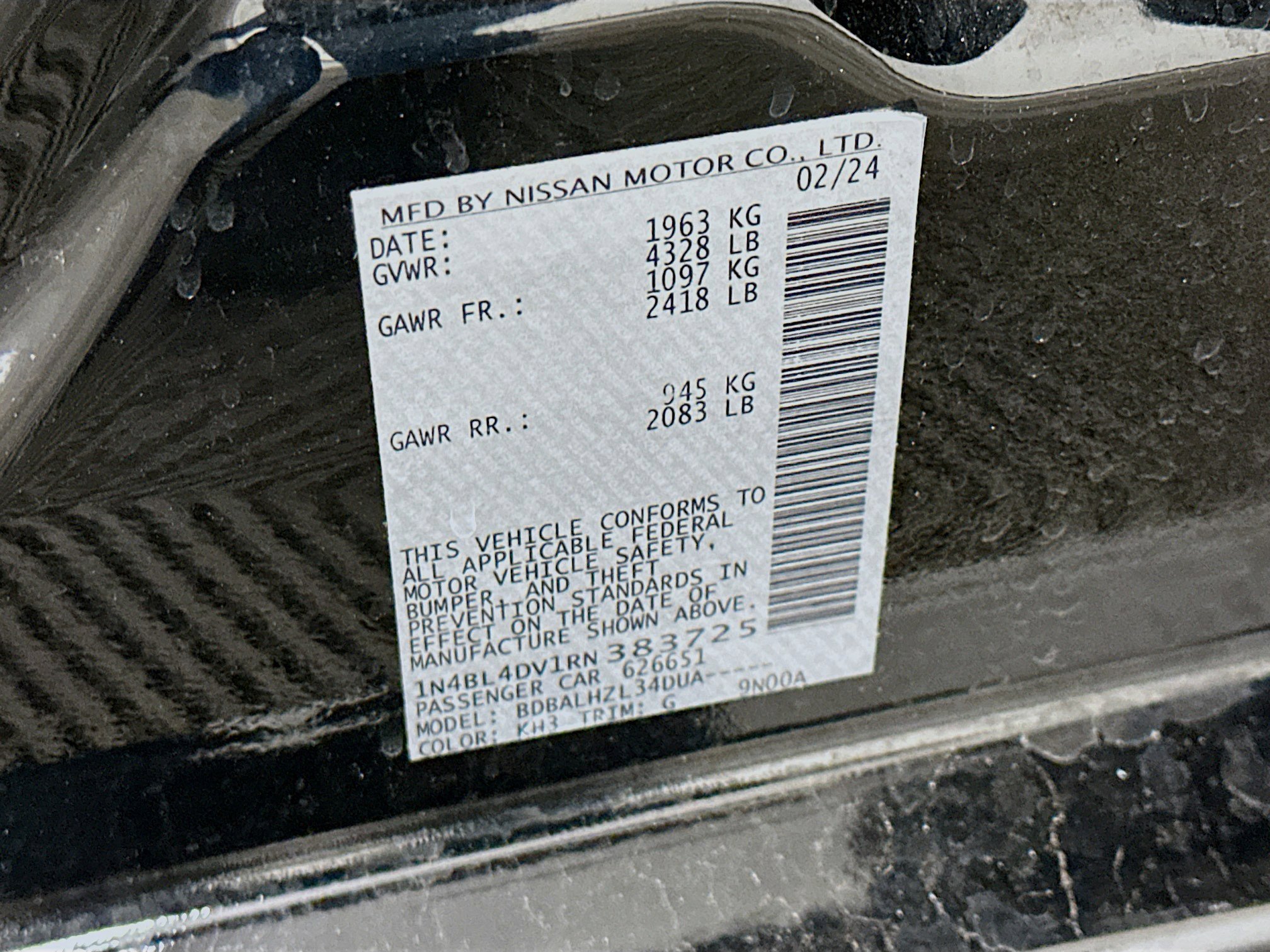 Used 2024 Nissan Altima 2.5 SV image 12