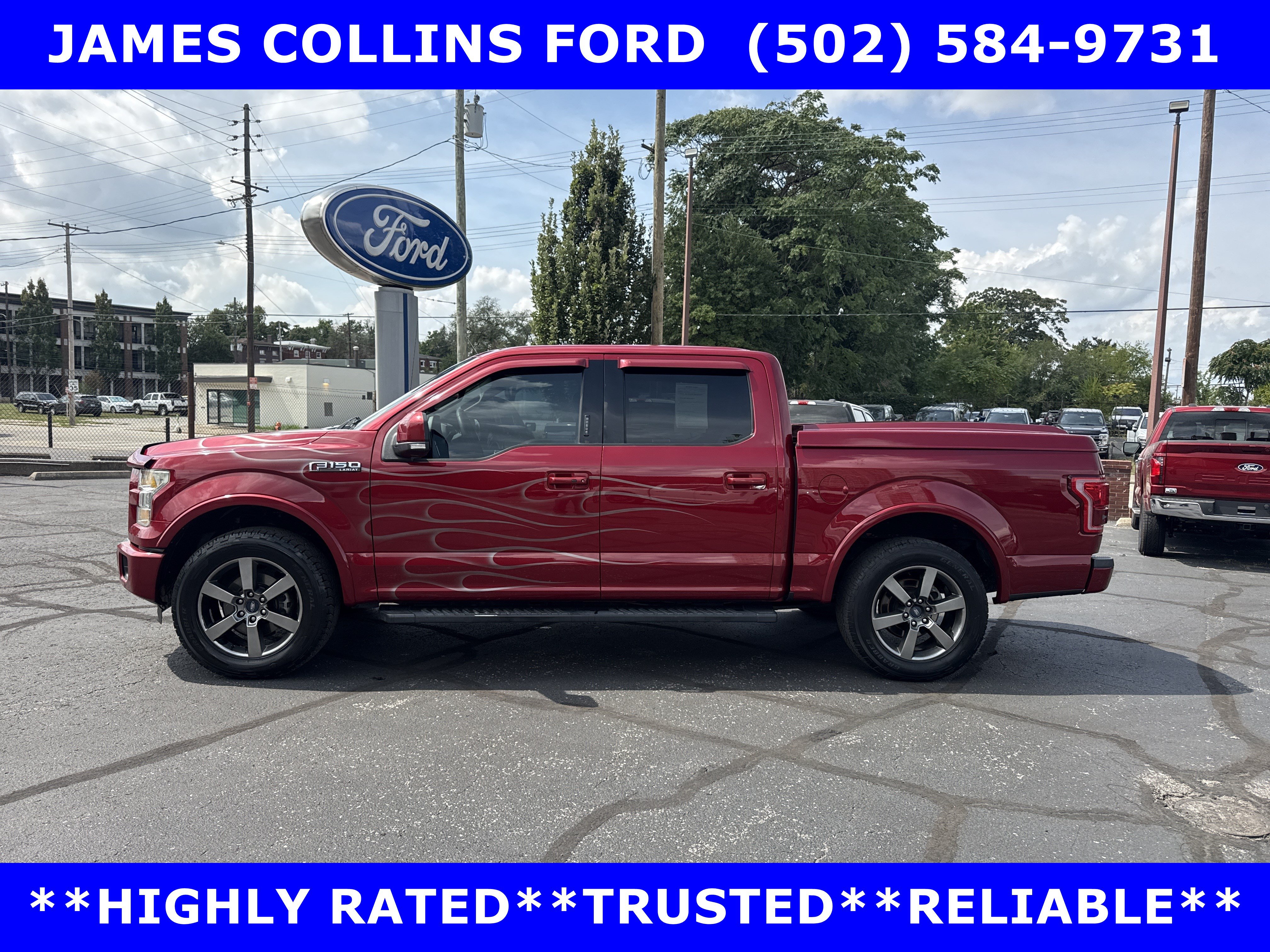 Used 2015 Ford F150 Lariat AWD/4WD image 1