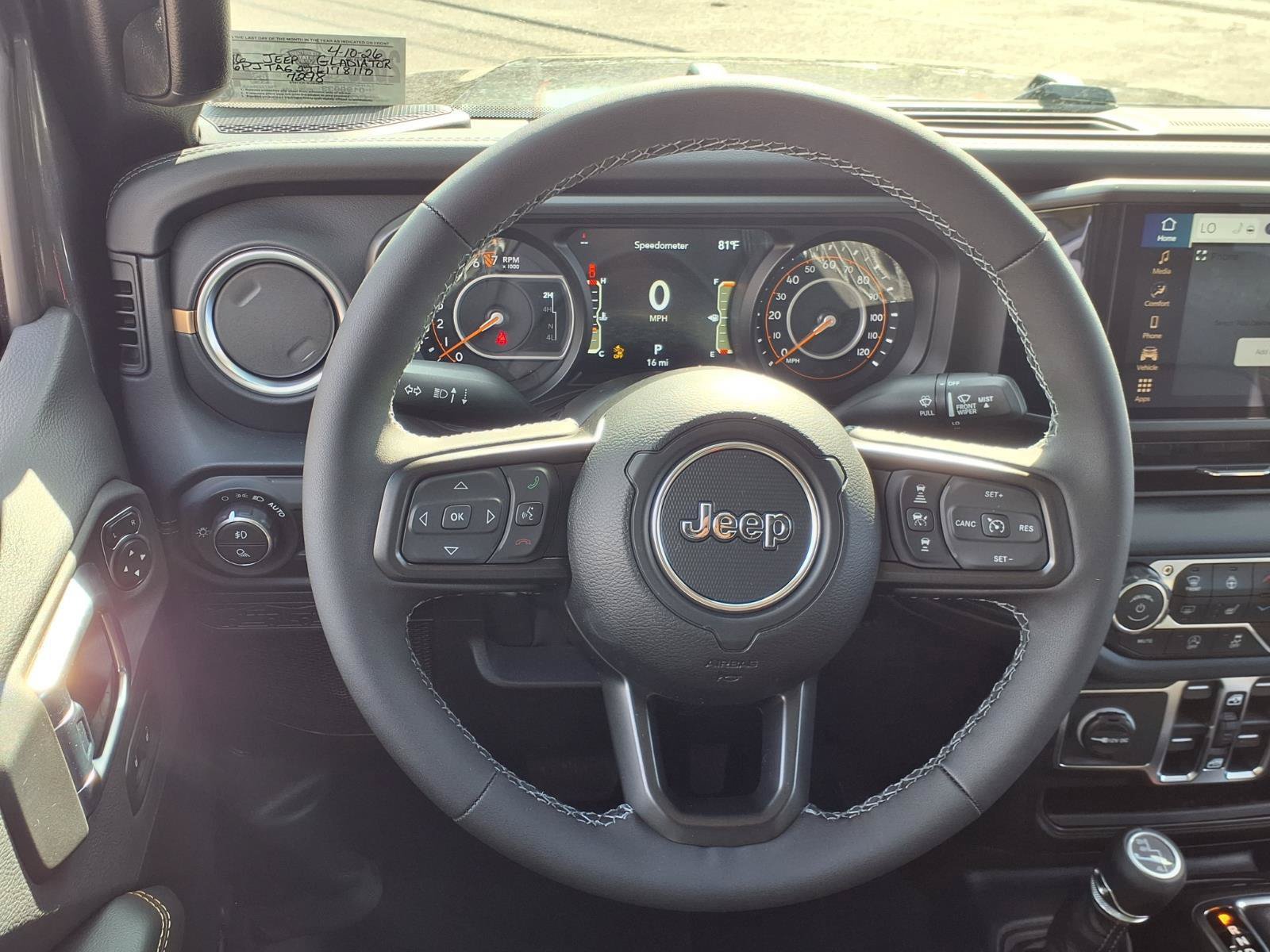 New 2026 Jeep Gladiator Sport AWD/4WD image 7