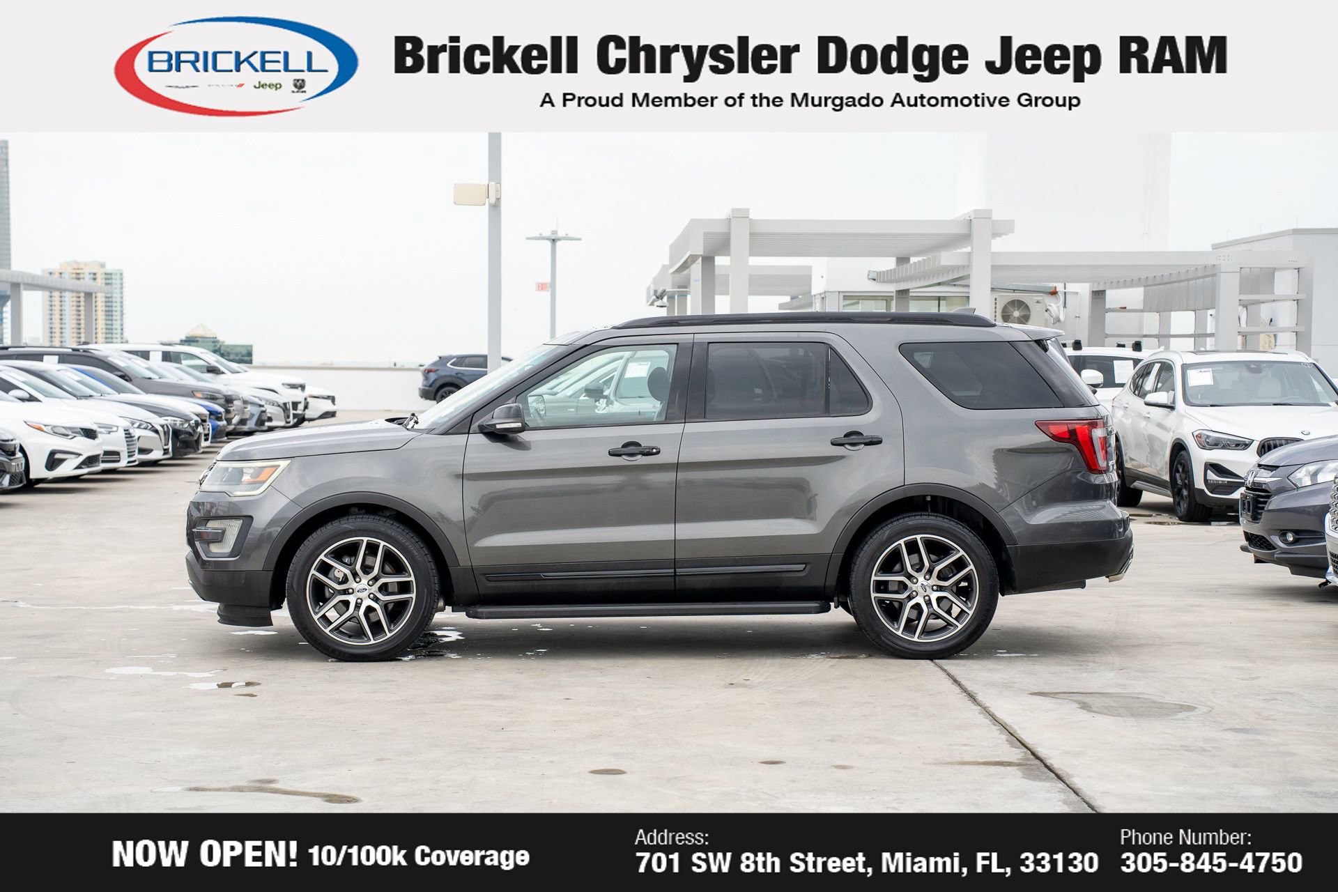 Used 2017 Ford Explorer Sport w/ Equipment Group 401A image 8