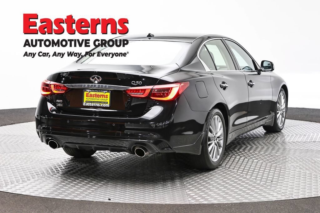Used 2023 INFINITI Q50 Luxe w/ Cargo Package AWD/4WD image 5