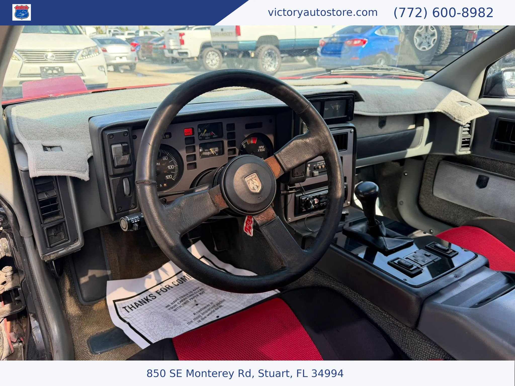 Used 1987 Pontiac Fiero GT RWD image 14