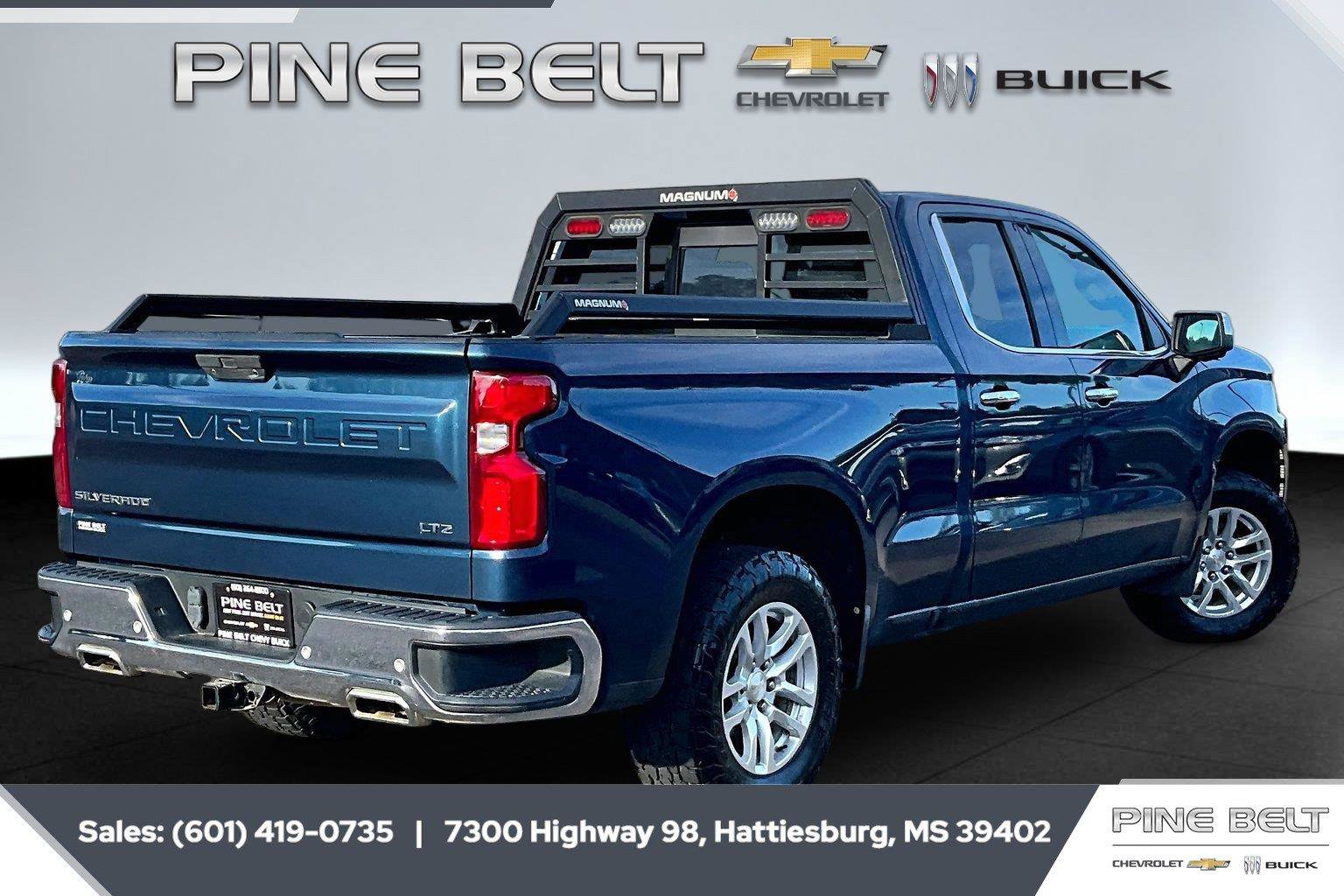Used 2019 Chevrolet Silverado 1500 LTZ w/ LTZ Plus Package AWD/4WD image 12