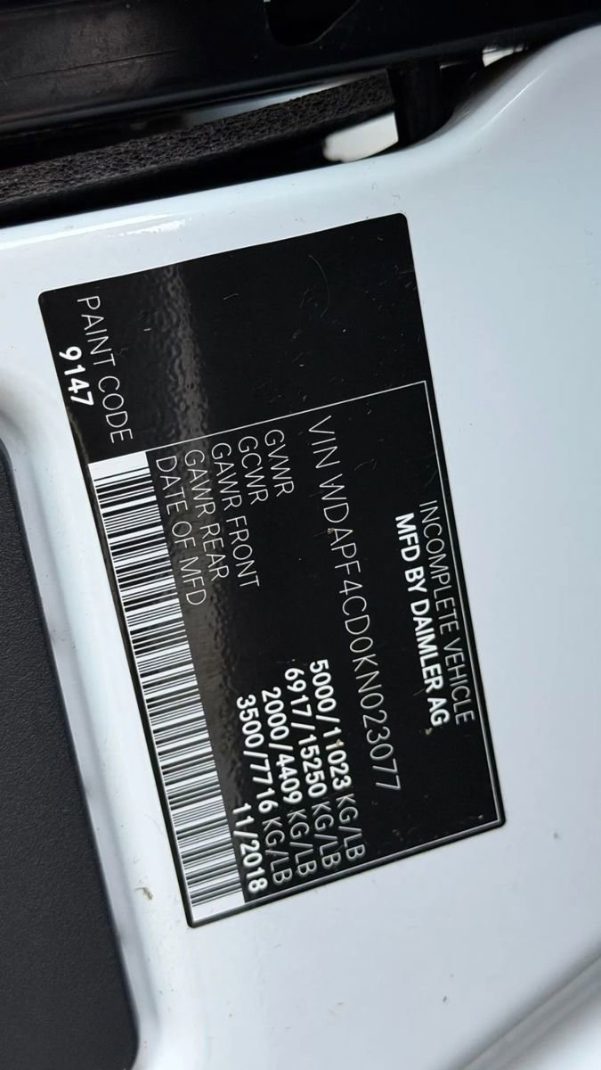 Used 2019 Mercedes-Benz Sprinter 170 image 9