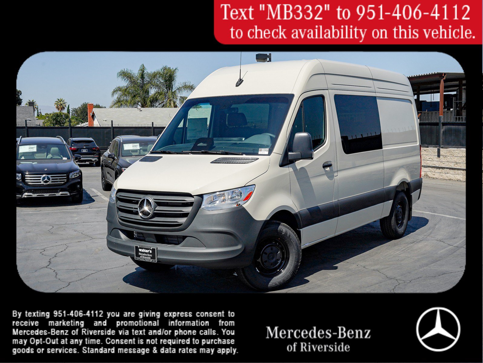 New 2026 Mercedes-Benz Sprinter 2500