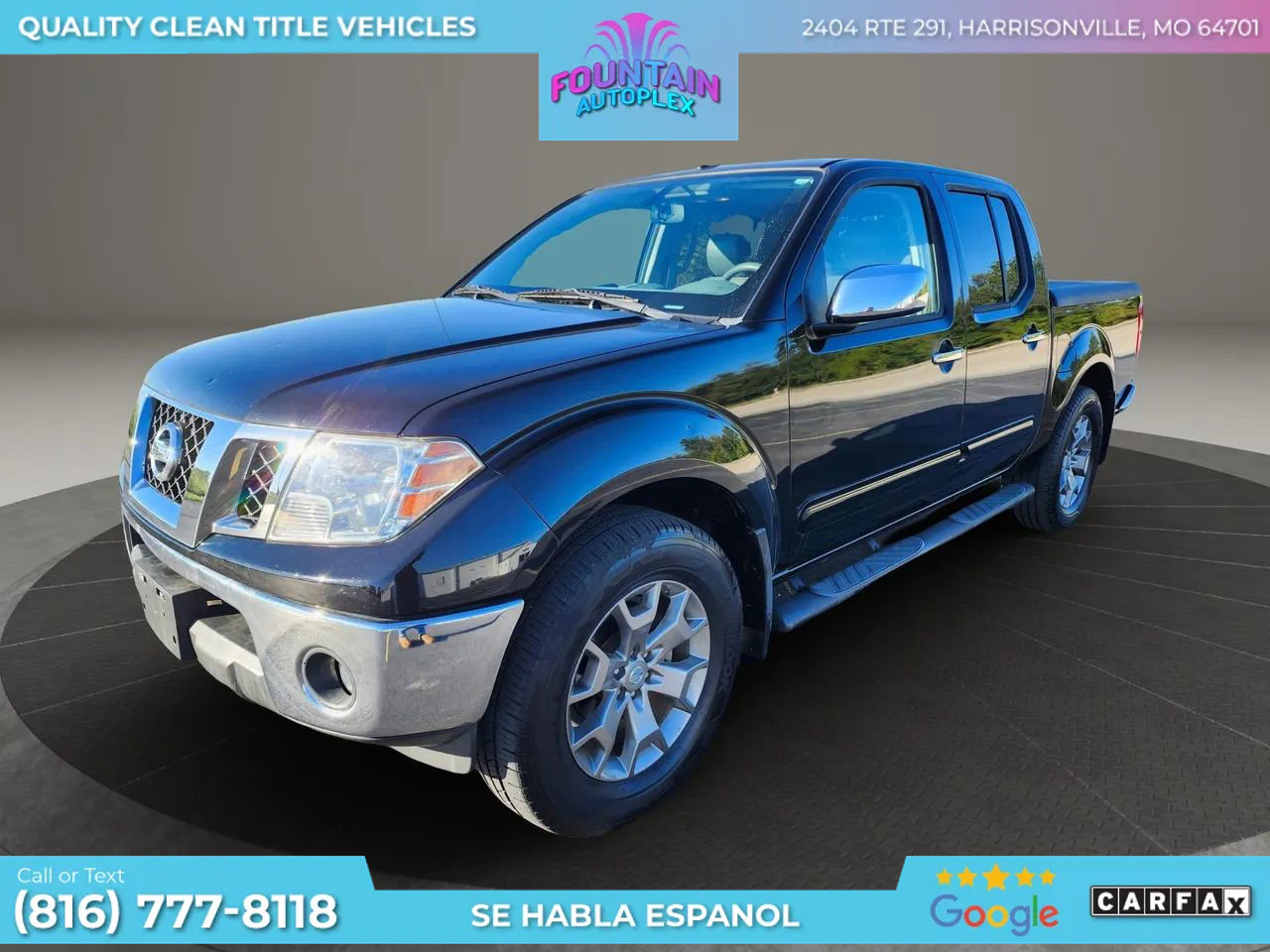 Used 2015 Nissan Frontier SL w/ Moonroof Package