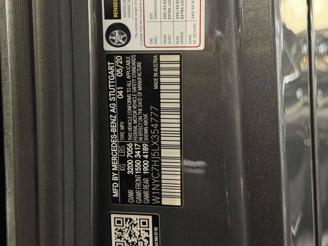 Certified 2020 Mercedes-Benz G 63 AMG 4MATIC image 18