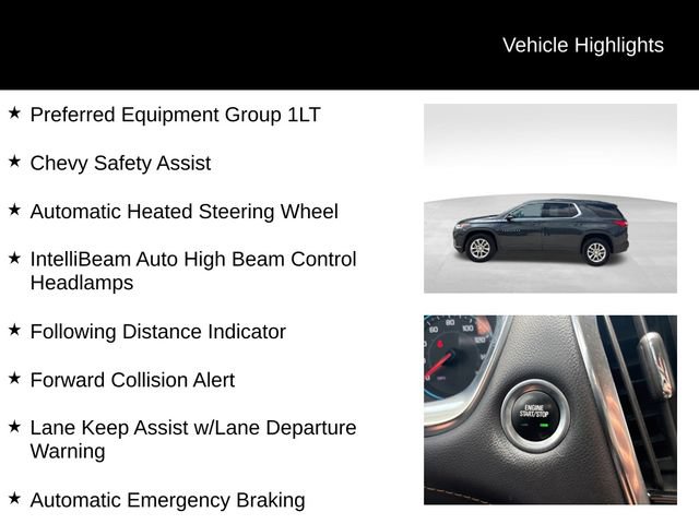 Certified 2021 Chevrolet Traverse LT AWD/4WD image 3