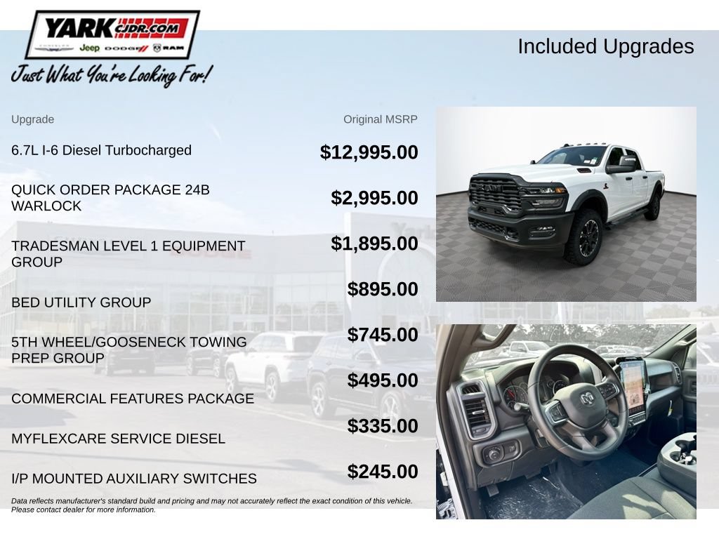 New 2026 RAM 2500 Warlock AWD/4WD image 3