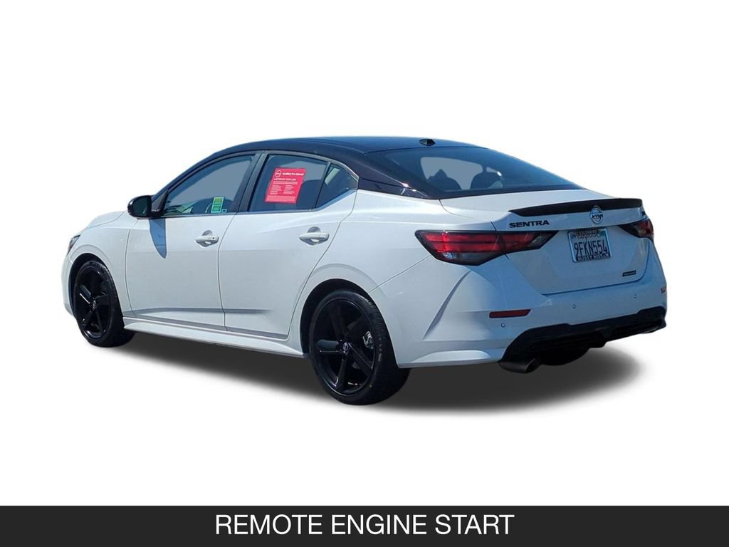 Certified 2023 Nissan Sentra SR w/ Midnight Edition Package FWD image 7